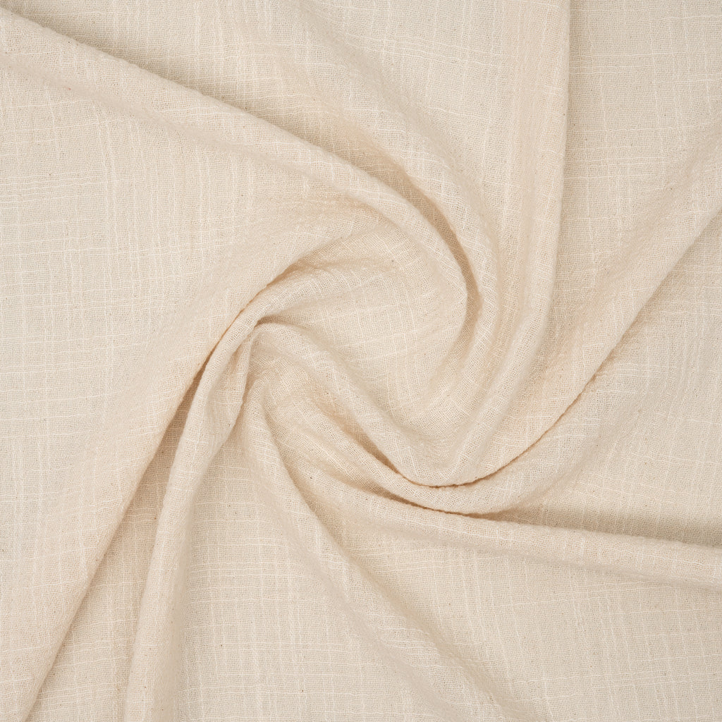 Slub Baumwolle Gewaschen Naturbelassen