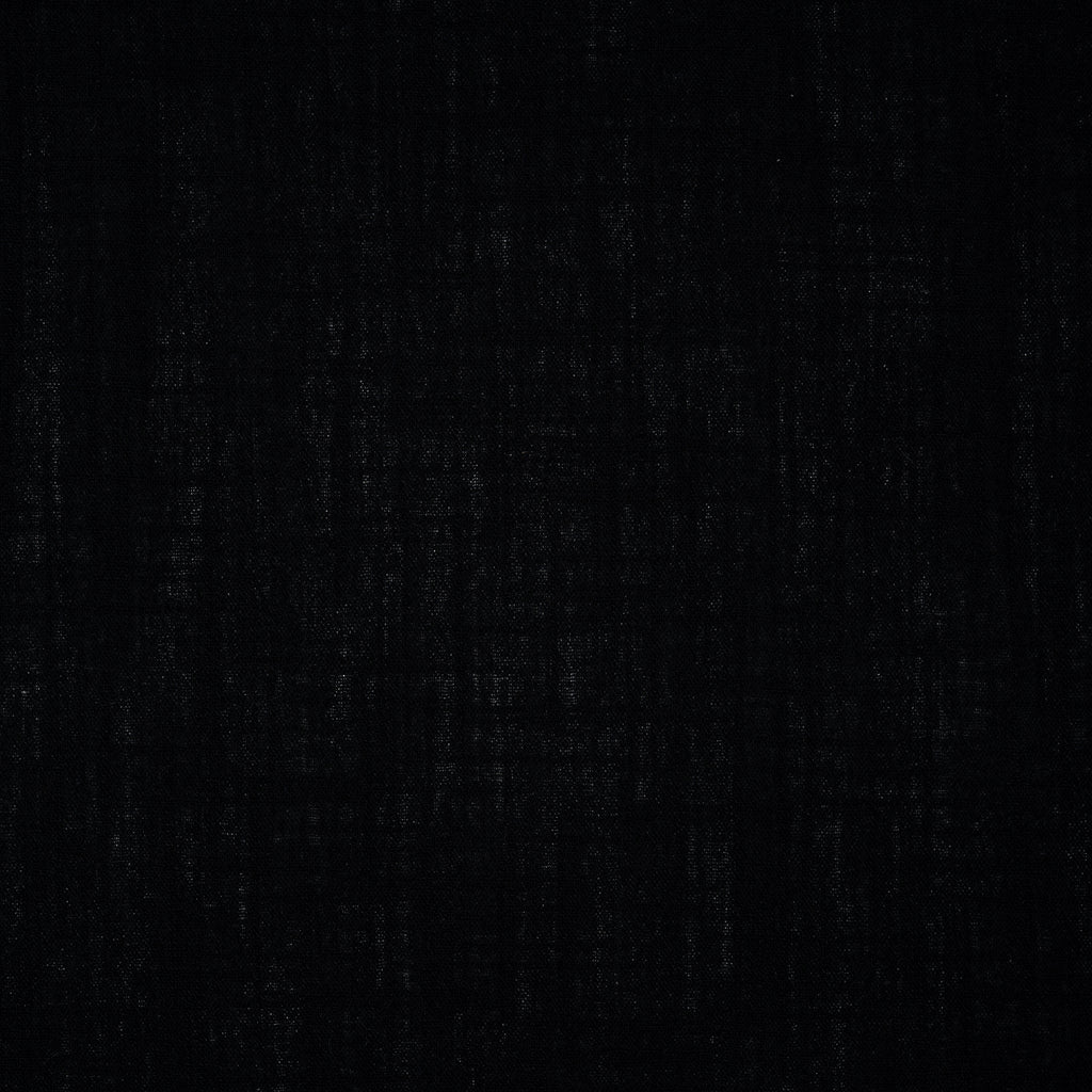 Slub Baumwolle Gewaschen Schwarz