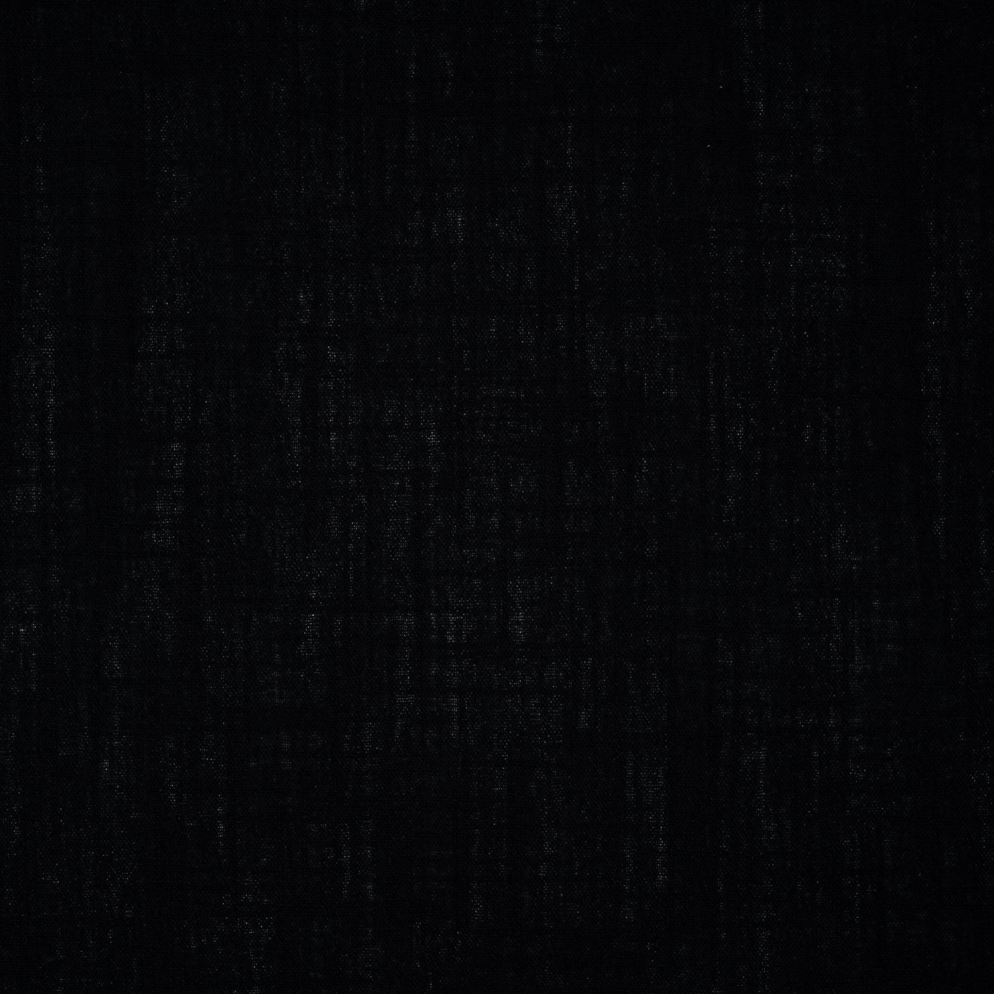 Slub Baumwolle Gewaschen Schwarz