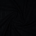 Slub Baumwolle Gewaschen Schwarz