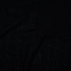 Slub Baumwolle Gewaschen Schwarz