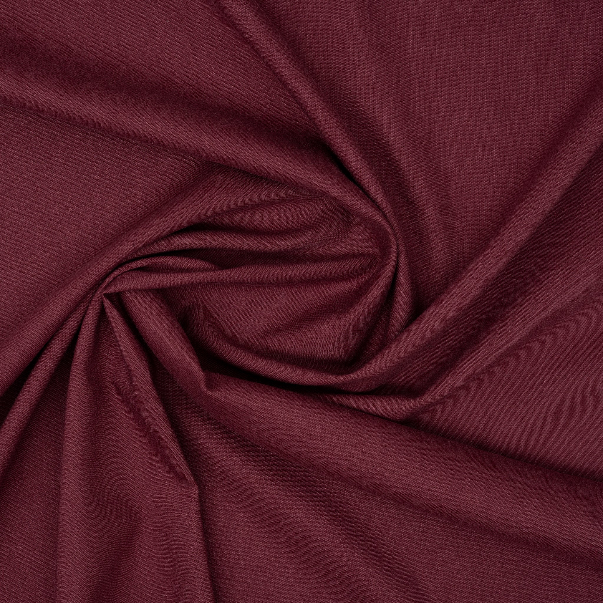 Sorona Leinen Aubergine | Stoffwerk