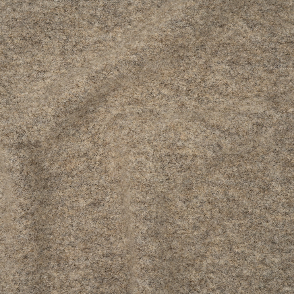 Strickwalk Beige Braun Grau Meliert | Stoffwerk