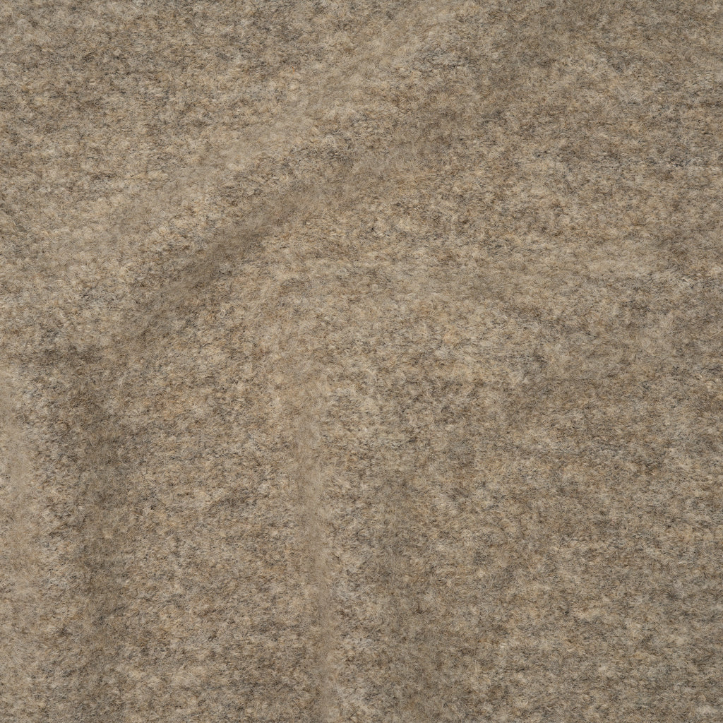 Strickwalk Beige Braun Grau meliert