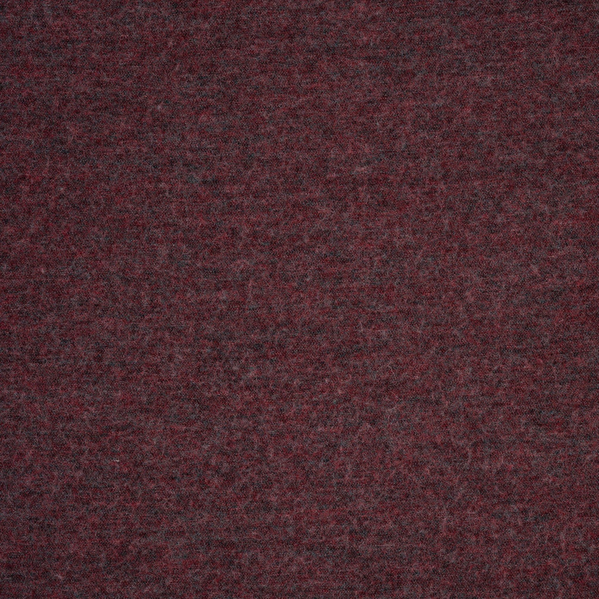 Strickwalk Bordeaux Grau Meliert