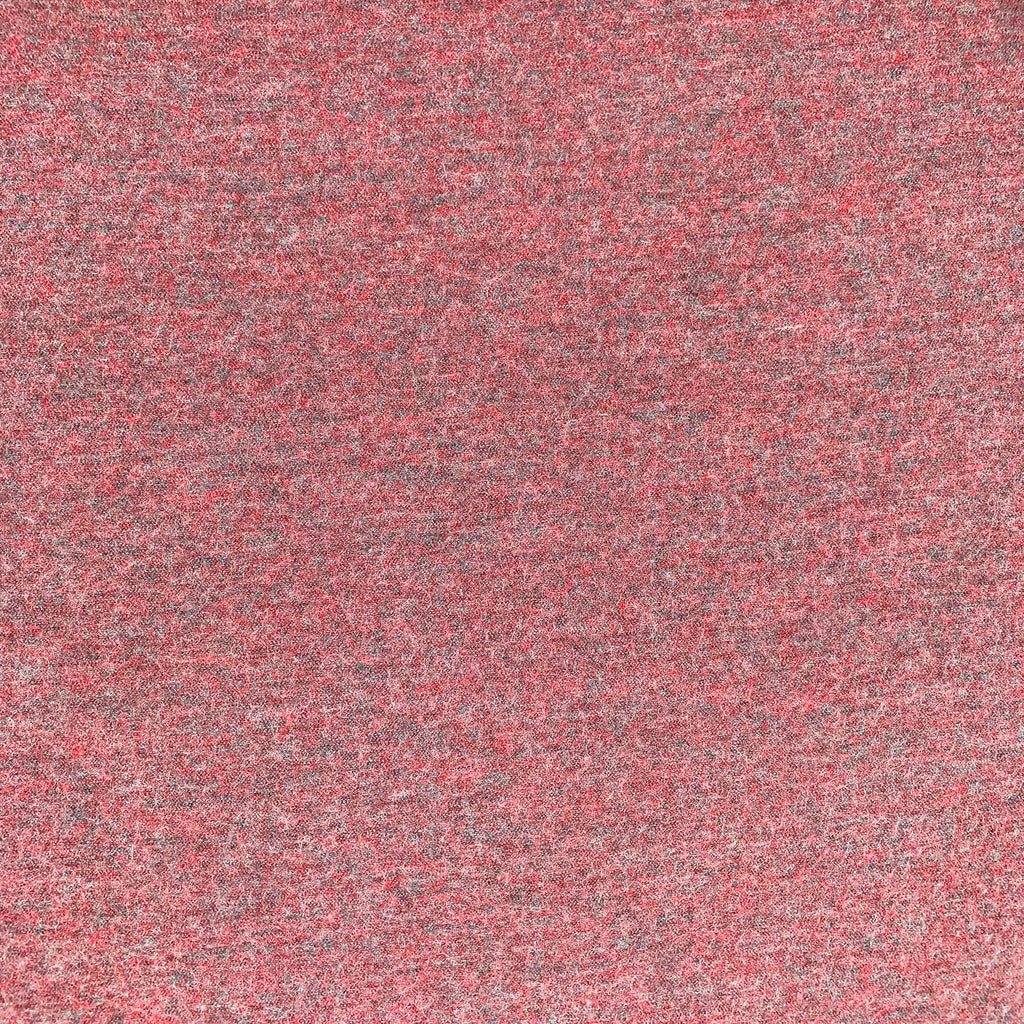 Strickwalk Bordeaux Grau meliert