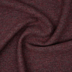 Strickwalk Bordeaux Grau Meliert