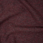 Strickwalk Bordeaux Grau Meliert