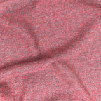 Strickwalk Bordeaux Grau meliert