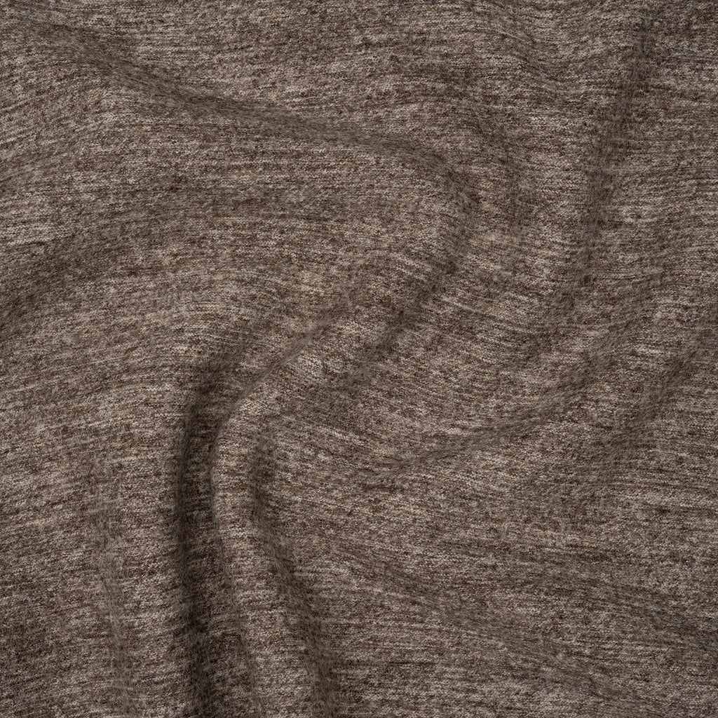 Strickwalk Braun meliert