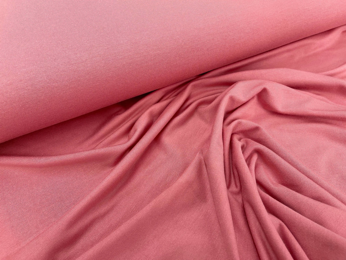 Tencel Modal Jersey Kräftiges Rosa