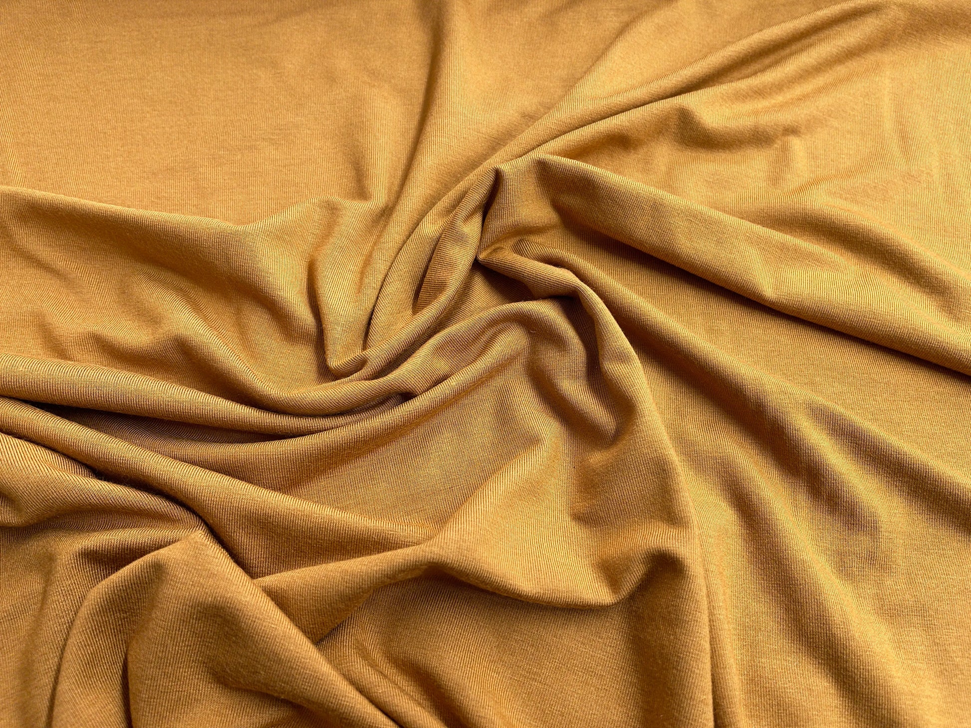 Tencel Modal Jersey ockergelb