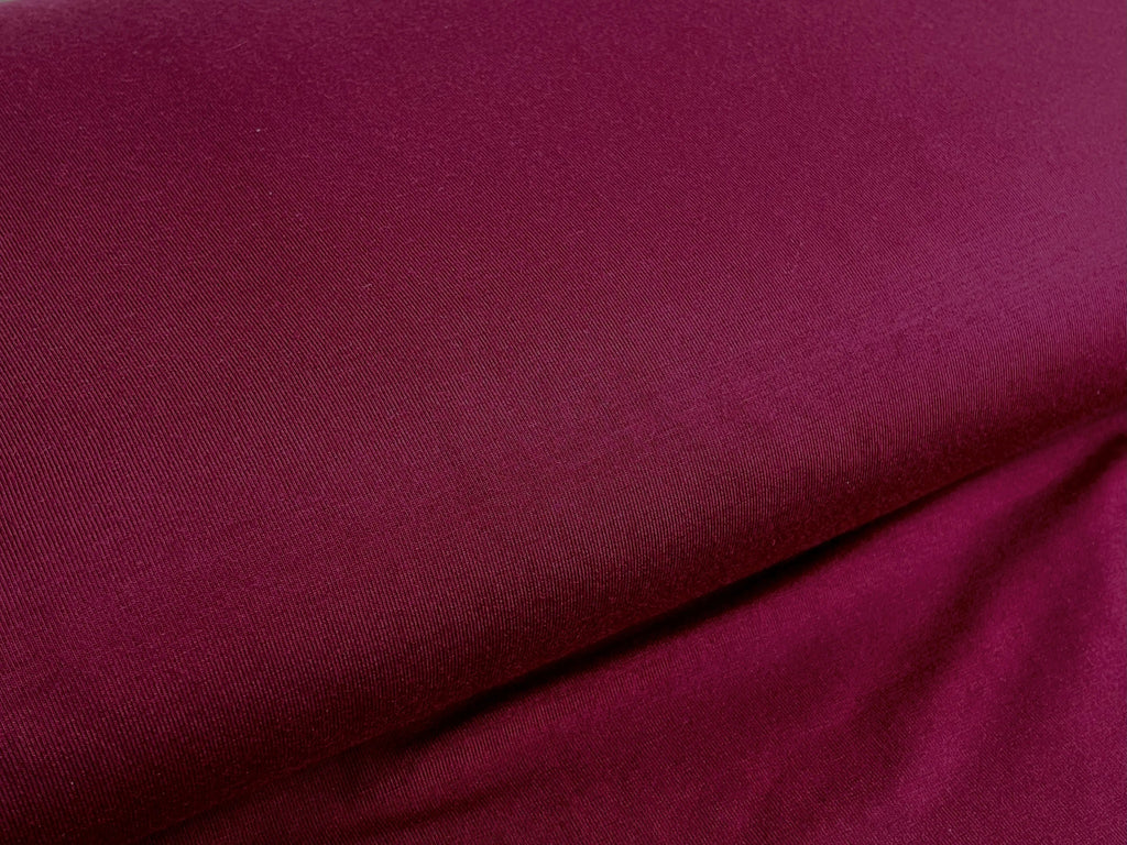 Tencel Modal Jersey Weinrot | Stoffwerk