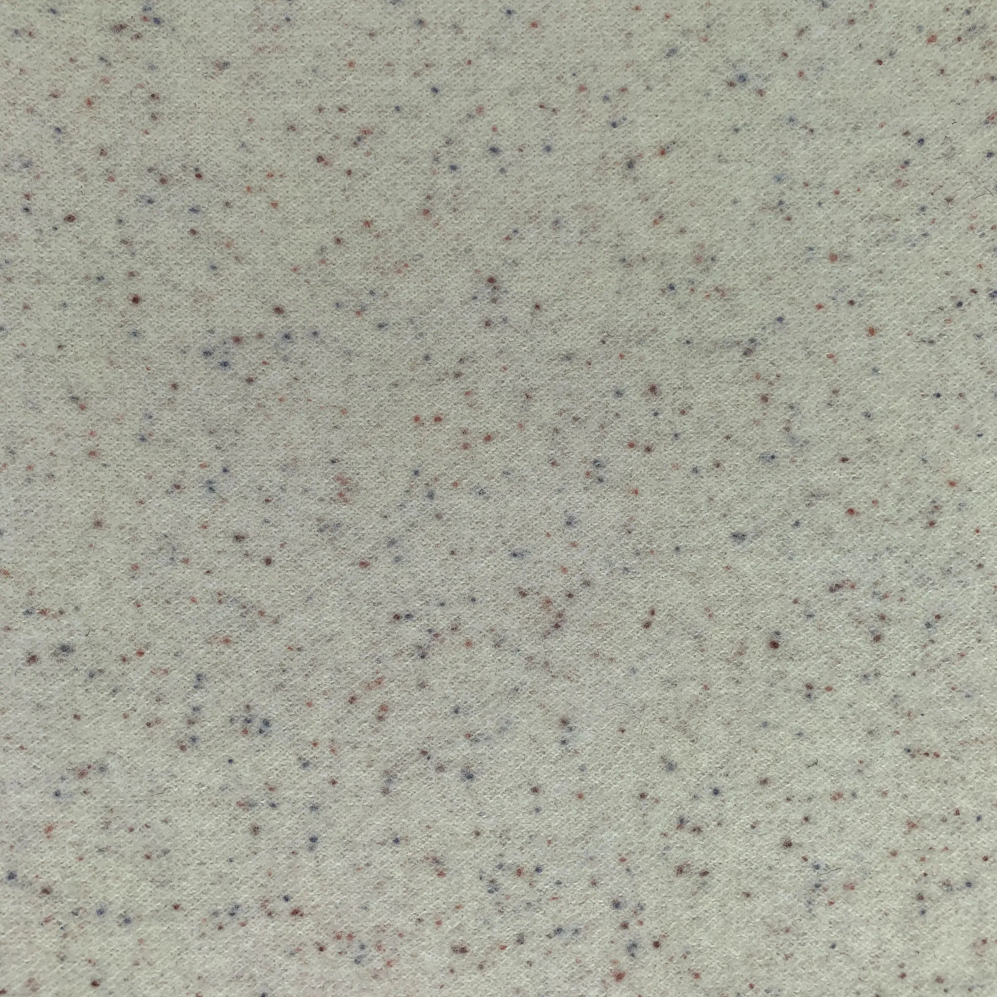 Tweed Walk Ecru Konfetti Blau Rot