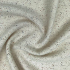 Tweed Walk Ecru Konfetti Blau Rot