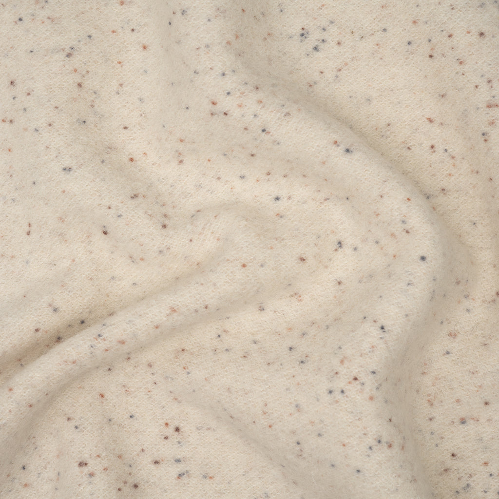 Tweed Walk Ecru Konfetti Blau Rot