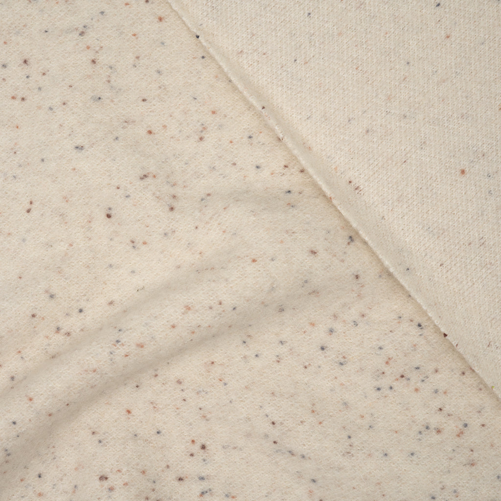 Tweed Walk Ecru Konfetti Blau Rot