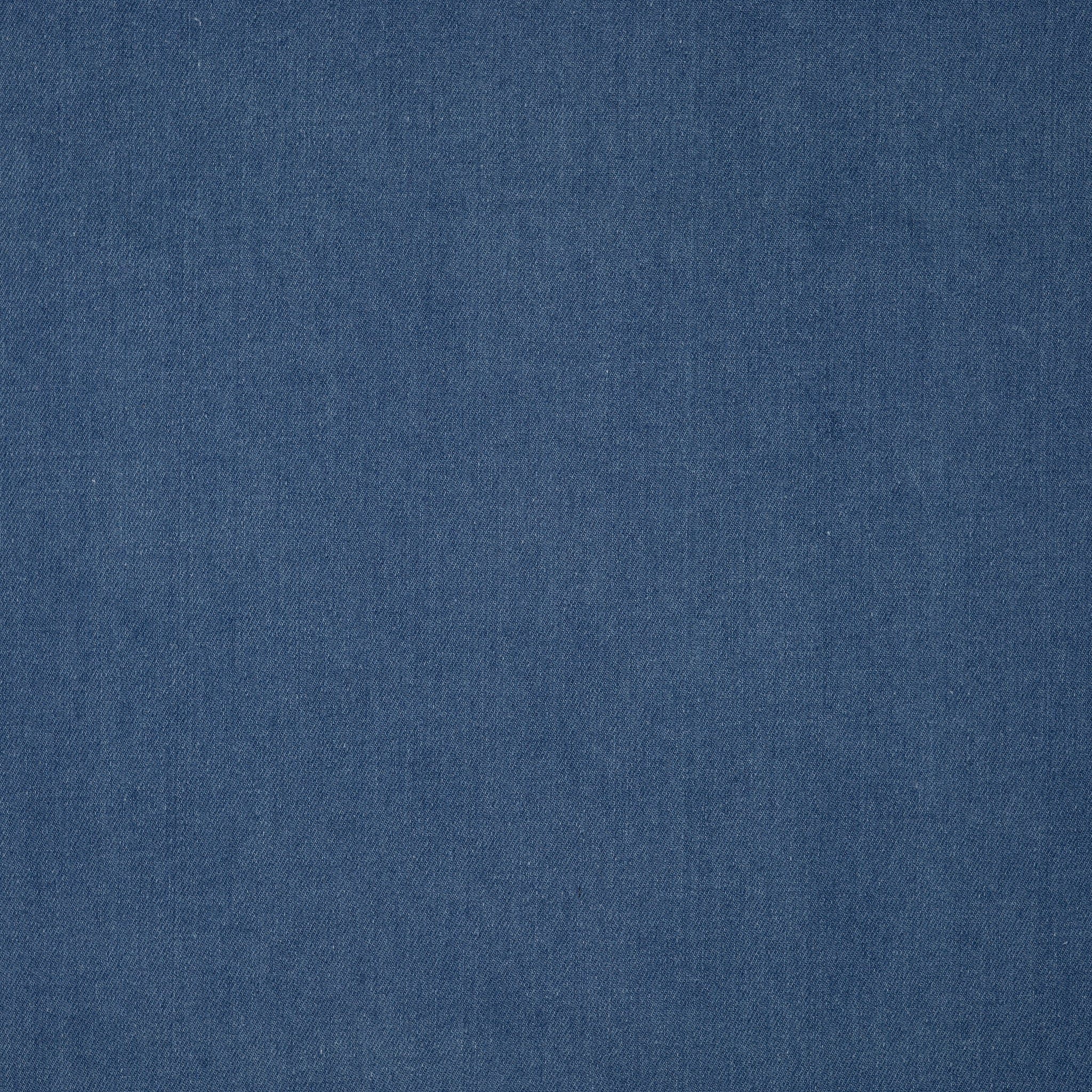 Twill Jeans Gewaschen Leicht Dehnbar Mittelblau