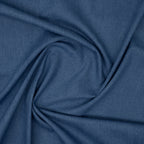 Twill Jeans Gewaschen Leicht Dehnbar Mittelblau