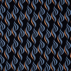 Viskose Abstrakt Navy B-Ware | Stoffwerk