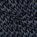 Viskose abstrakt navy