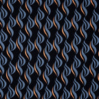 Viskose Abstrakt Navy B-Ware