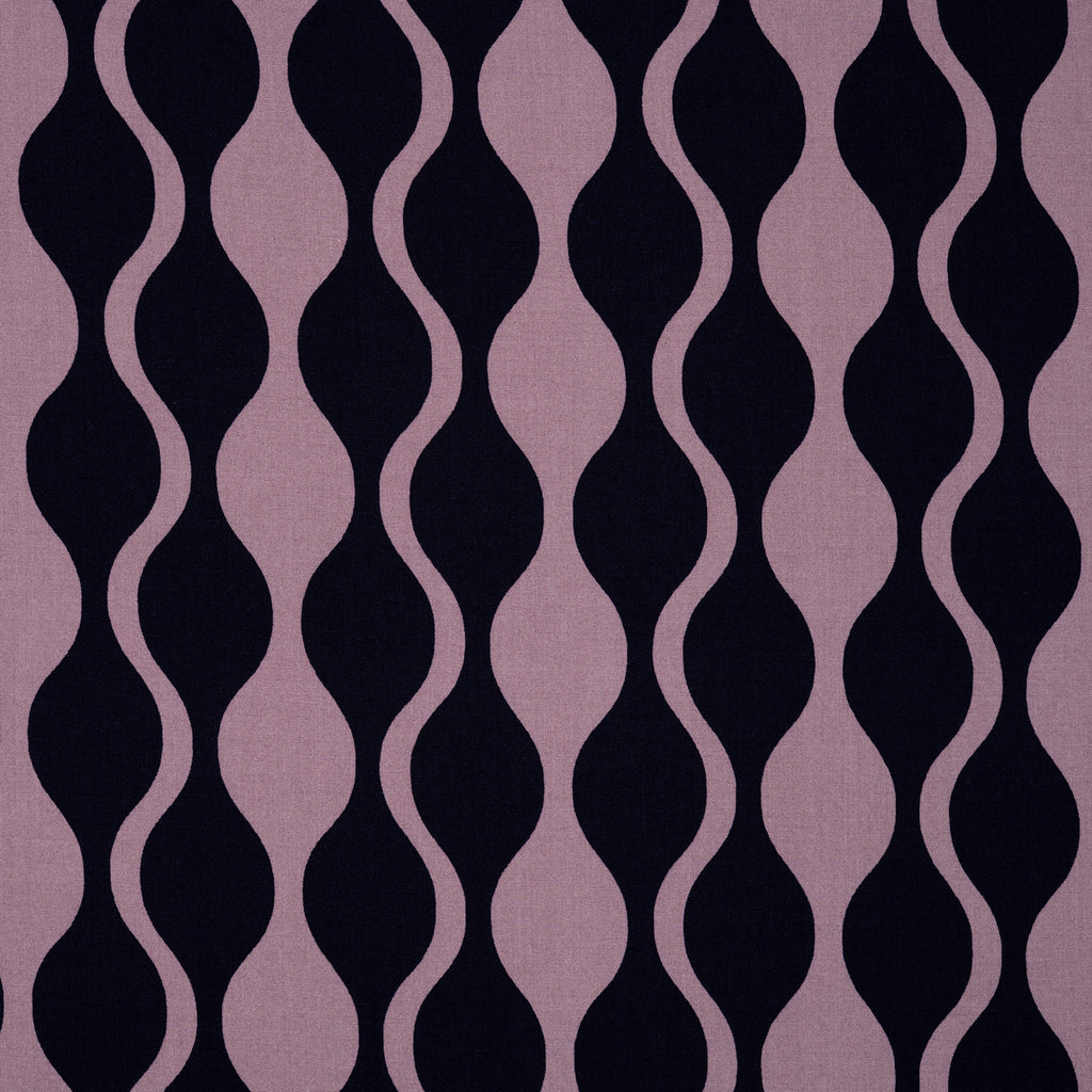 Viskose Lenzing Ecovero Abstrakt Navy Mauve | Stoffwerk