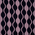 Viskose Lenzing Ecovero Abstrakt Navy Mauve | Stoffwerk