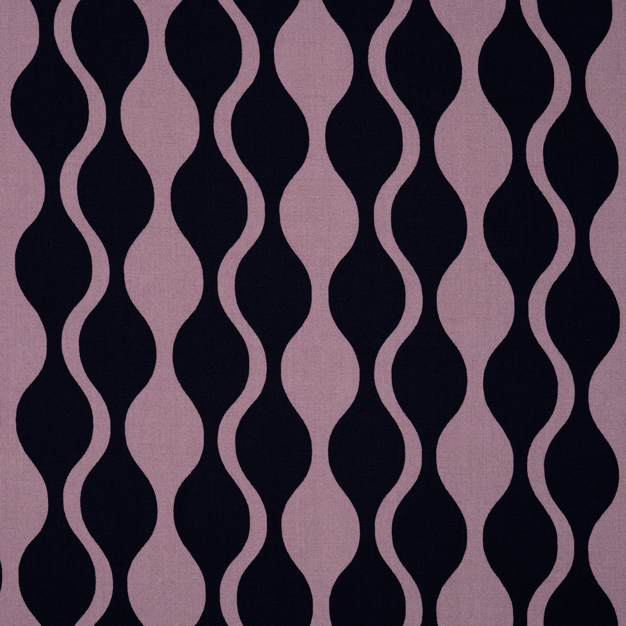 Viskose Lenzing Ecovero Abstrakt Navy Mauve | Stoffwerk