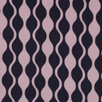 Viskose Lenzing Ecovero Abstrakt navy mauve