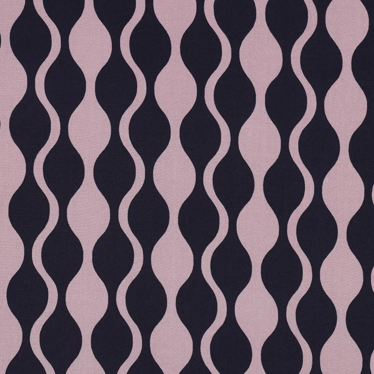 Viskose Lenzing Ecovero Abstrakt navy mauve