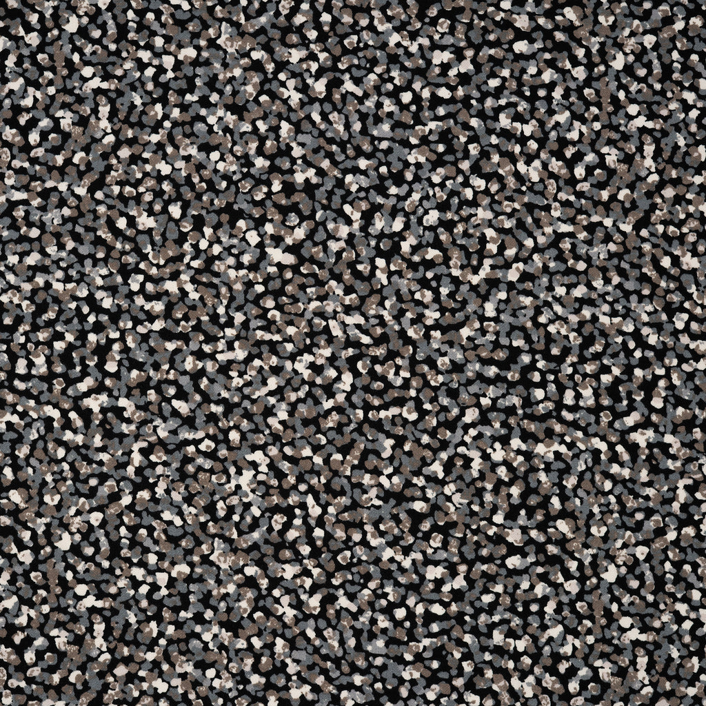 Viskose Sprenkel Grau Beige Schwarz Creme | Stoffwerk