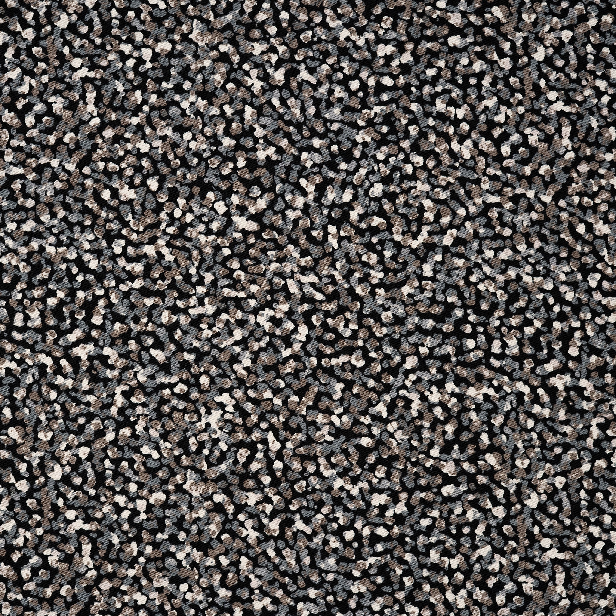 Viskose Sprenkel Grau Beige Schwarz Creme | Stoffwerk