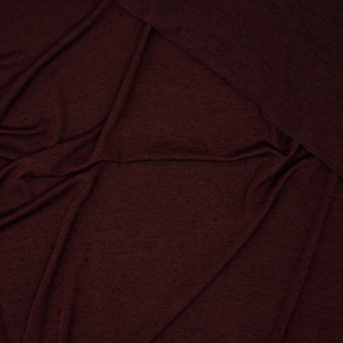 Viskose-Wolljersey Bordeaux