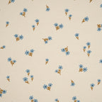 Waffelstrick Blumen Natur
